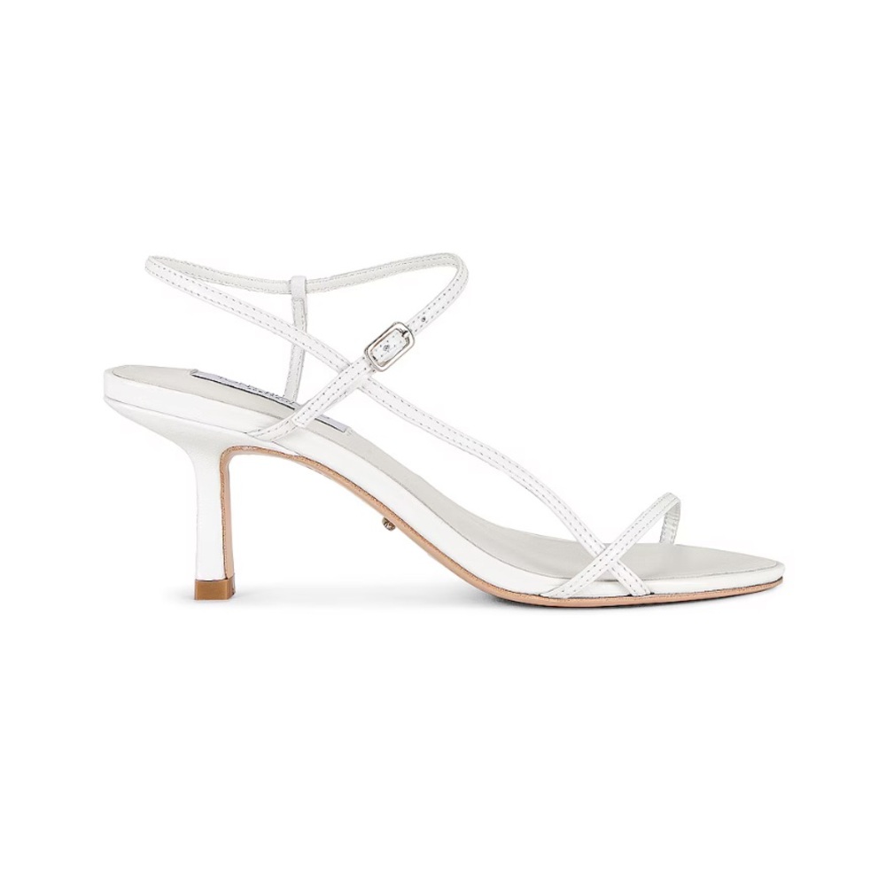 Tony Bianco Caprice White Kid leather heels